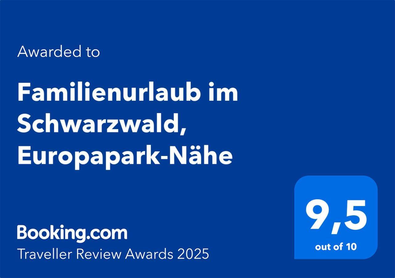 Apartamento Familienurlaub Im Schwarzwald, Europapark-Naehe Ettenheim Exterior foto